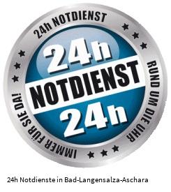 24h Schlüsselnotdienst Bad Langensalza-Aschara