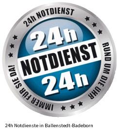 24h Schlüsselnotdienst Ballenstedt-Badeborn