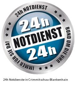24h Schlüsselnotdienst Crimmitschau-Blankenhain