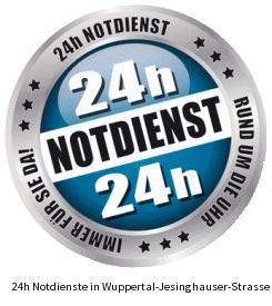 24h Schlüsselnotdienst Wuppertal-Jesinghauser Stra�e